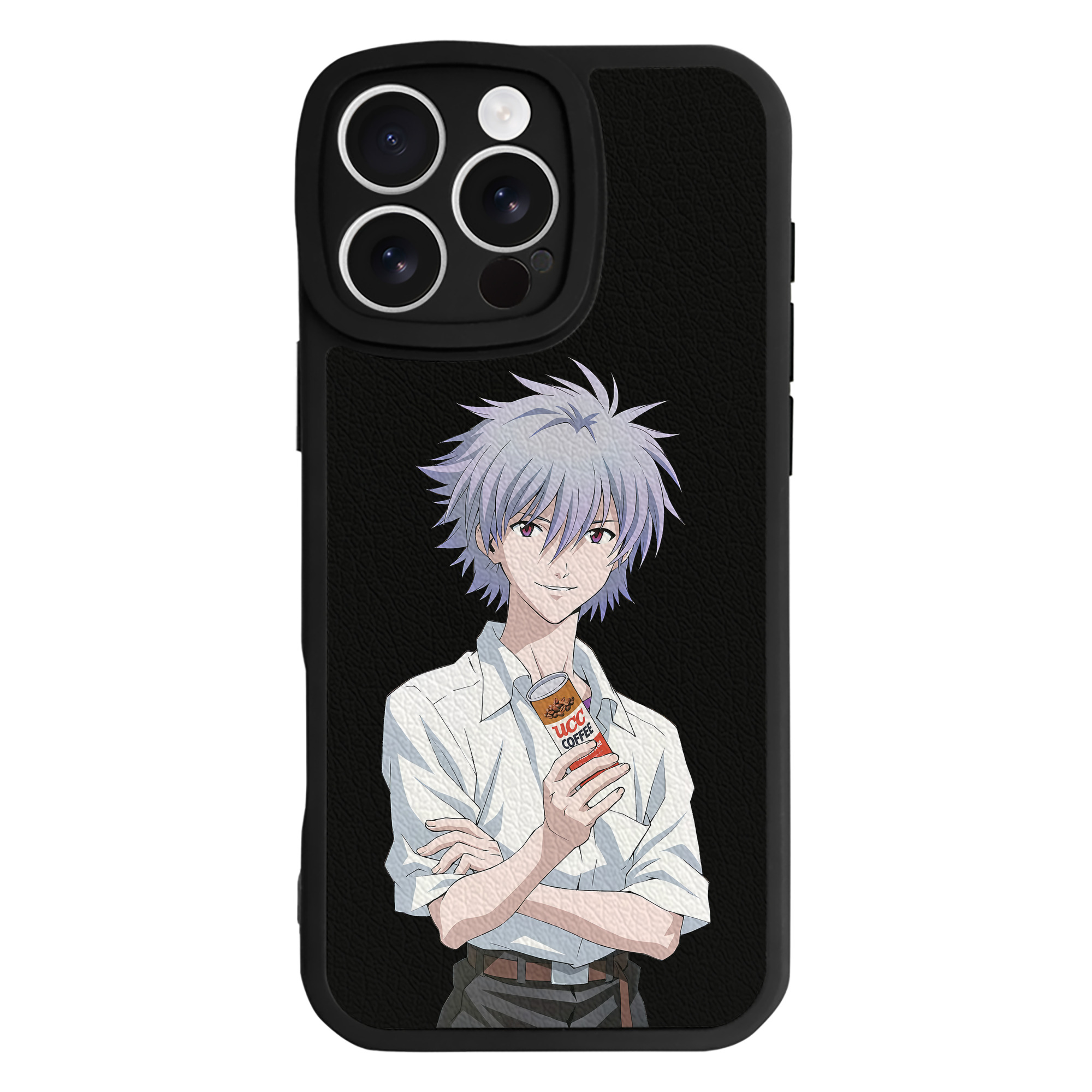 （画像用） EVA 新世紀エヴァンゲリオン 【iPhone 16シリーズ対応】シリコンスマホケース（レザー調） 材質：シリコン